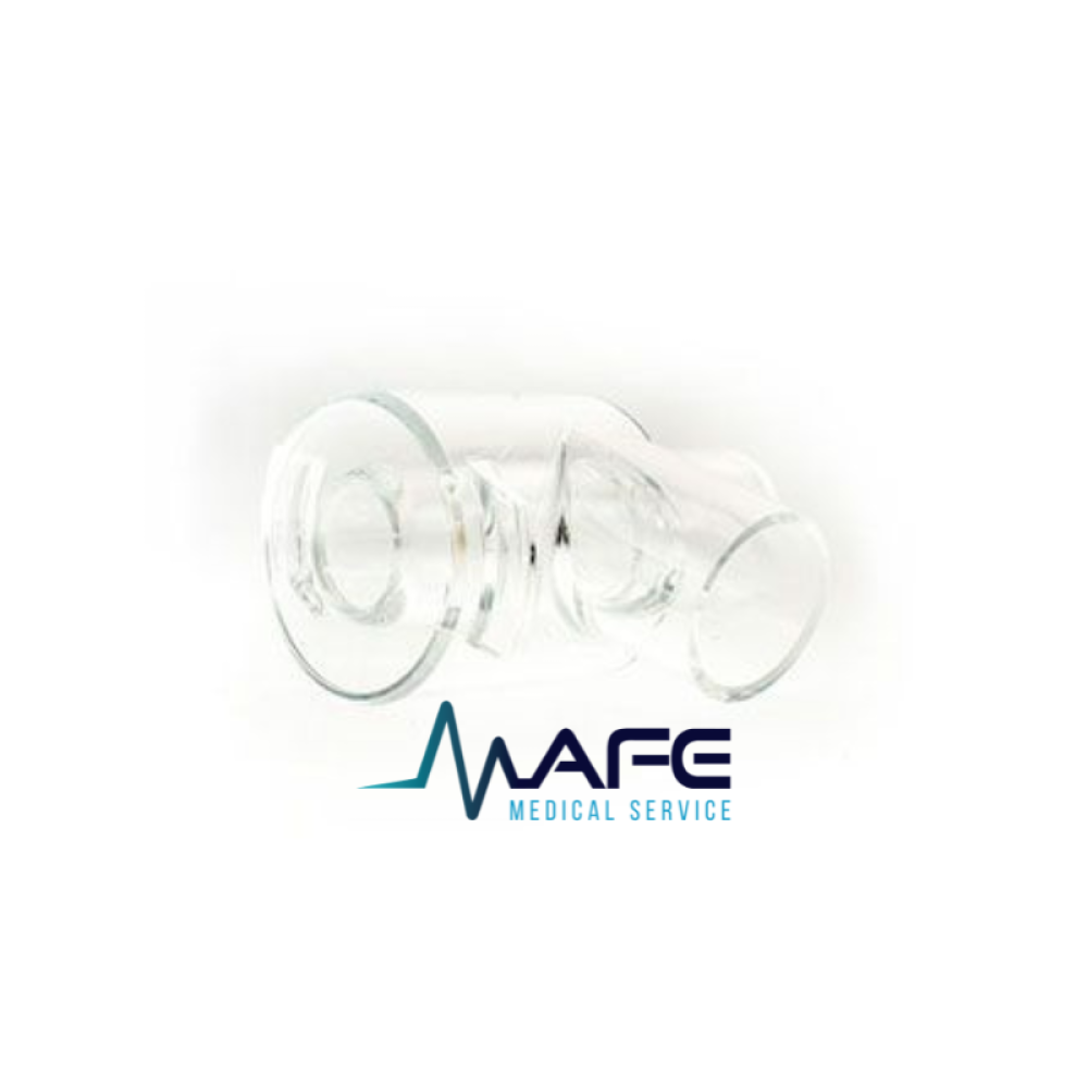 MEC-0034. Cuerpo de Válvula de Exhalación para Ventilador Flight Medical