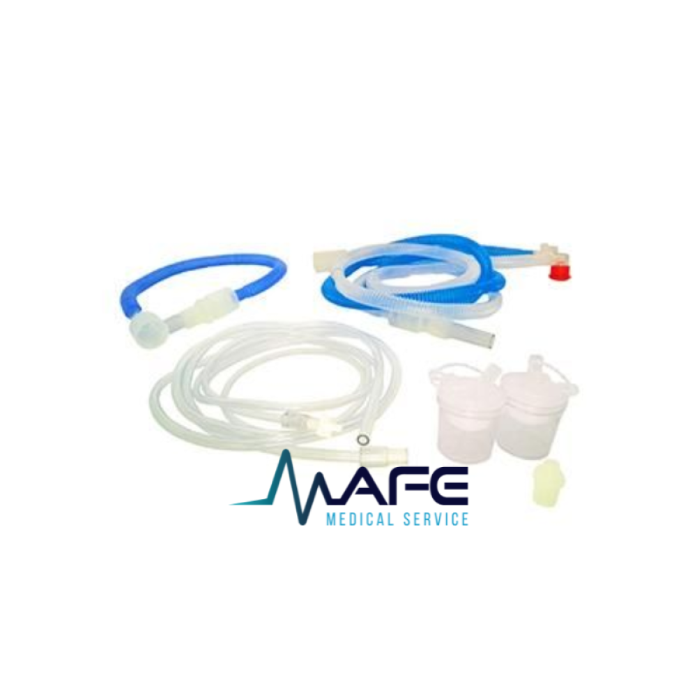780-10. Circuito Neonatal Hudson con Puerto de Temperatura Proximal 2 Trampas De Agua