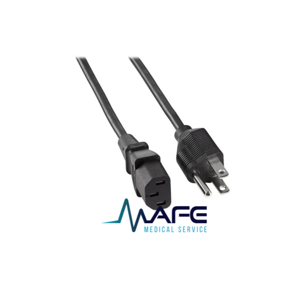 CA1620. Cable de Alimentación AC 3 Hilos Calibre 18 AWG de 2.0mts Color Negro