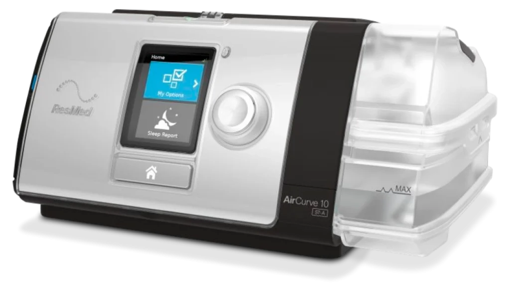 Ventilador CPAP Binivel ResMed AirCurve 10 ST-A
