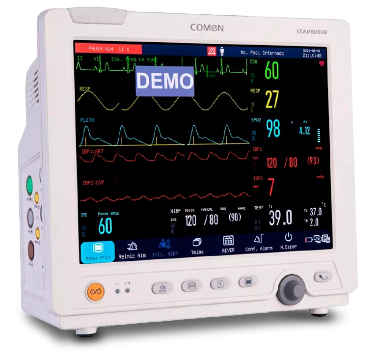 Monitor Multiparamétrico COMEN STAR 8000