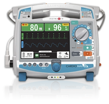 Monitor cardioversor desfibrilador bifásico CARDIOMAX 8