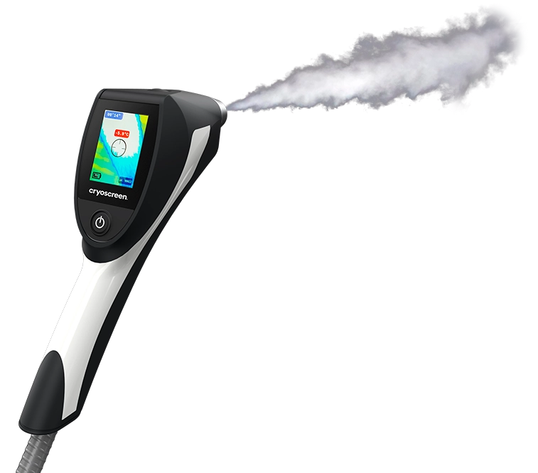 Pistola de crioterapia equipo portátil Cryoscreen